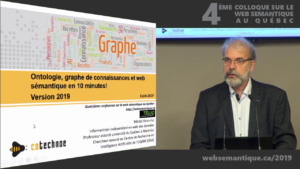 Photo de la conférence de Michel Héon