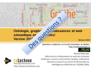 Ontologie, graphe de connaissance et web sémantique en 10 minutes